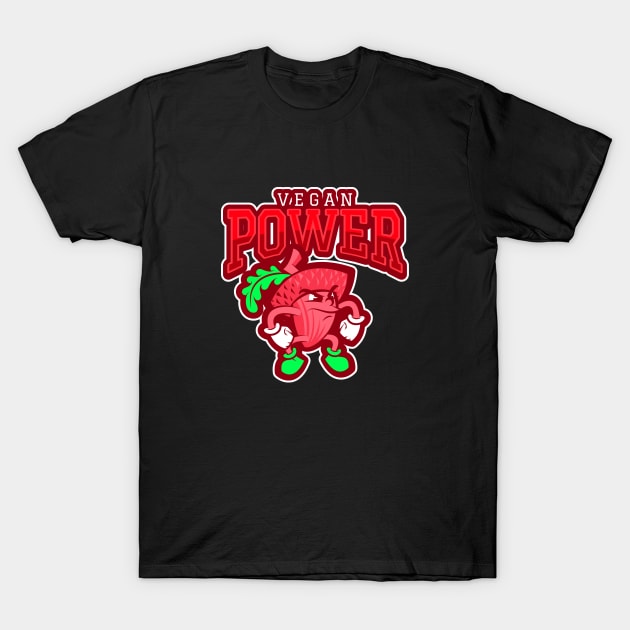 Vegan Power T-Shirt by poc98